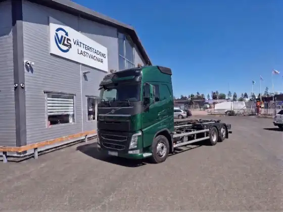 Volvo FH 460 6x2 Krokbil HIAB Multilift till salu hos Vätterstadens Lastvagnar